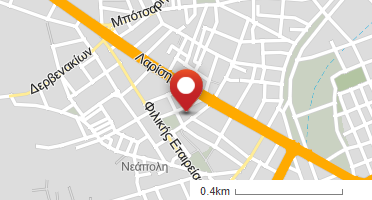 Location of business on map