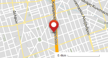 Location of business on map
