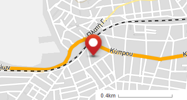 Location of business on map