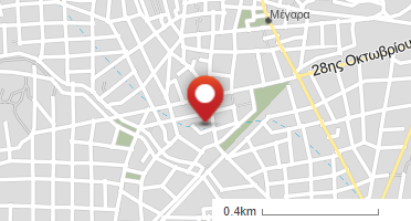 Location of business on map