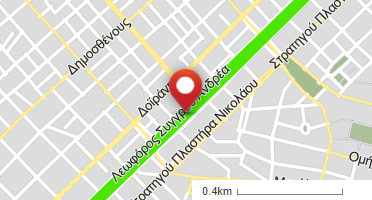 Location of business on map