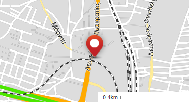 Location of business on map