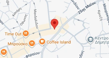 Χάρτης και σημείο της επιχείρησης