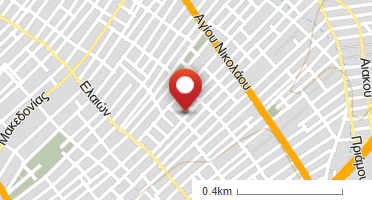 Location of business on map