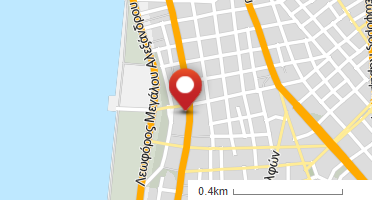 Location of business on map