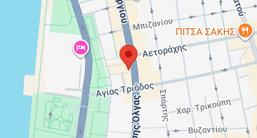 Location of business on map
