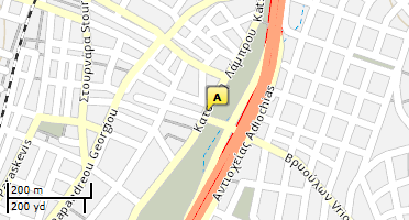 Location of business on map