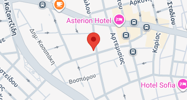 Location of business on map