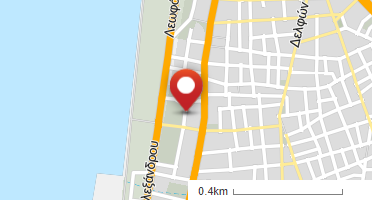 Location of business on map