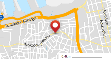 Location of business on map