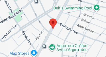 Location of business on map