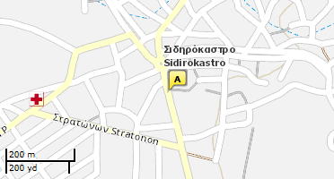 Χάρτης και σημείο της επιχείρησης