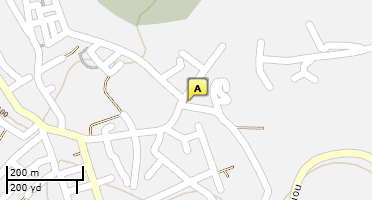 Location of business on map