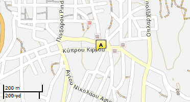 Χάρτης και σημείο της επιχείρησης