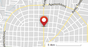 Location of business on map