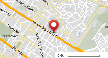 Location of business on map