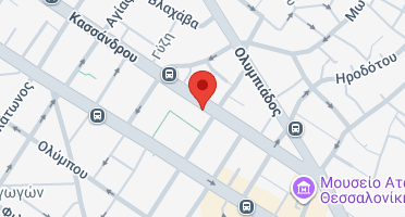 Location of business on map
