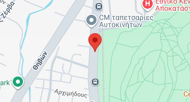 Location of business on map
