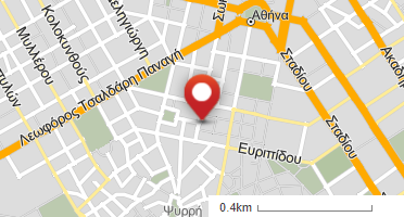 Χάρτης και σημείο της επιχείρησης