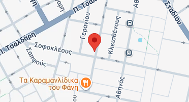 Location of business on map