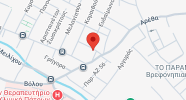Location of business on map