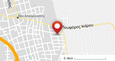 Location of business on map