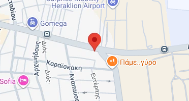 Location of business on map