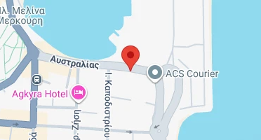 Location of business on map