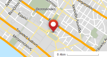 Location of business on map