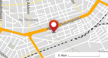 Location of business on map