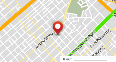 Location of business on map