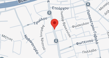 Location of business on map