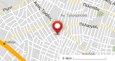 Location of business on map