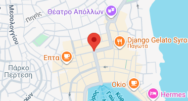 Location of business on map