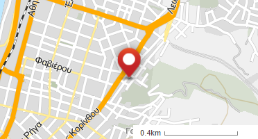 Location of business on map