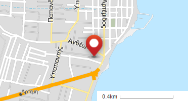 Location of business on map