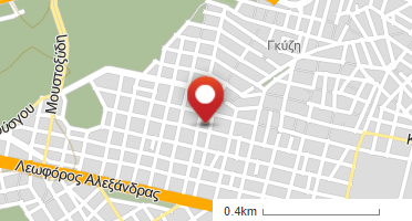 Location of business on map