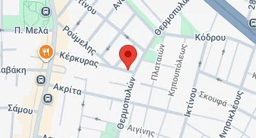 Location of business on map