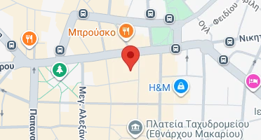 Location of business on map