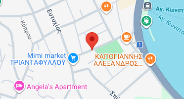 Location of business on map