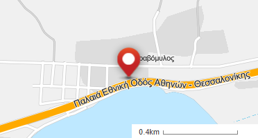 Location of business on map