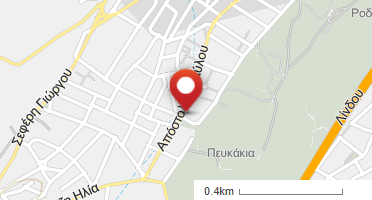Χάρτης και σημείο της επιχείρησης