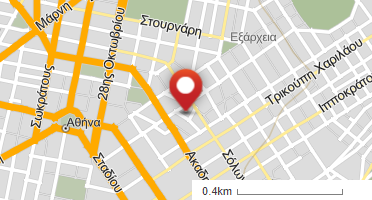 Location of business on map