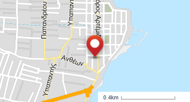 Location of business on map