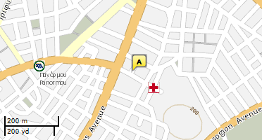 Location of business on map