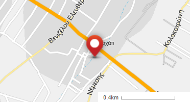 Location of business on map