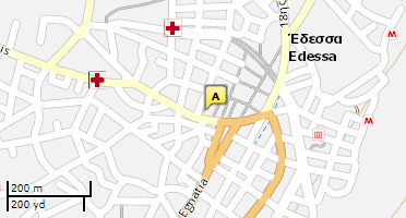 Χάρτης και σημείο της επιχείρησης