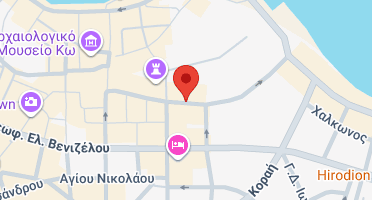 Location of business on map