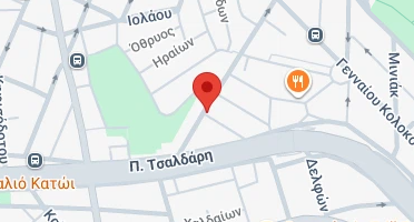 Location of business on map