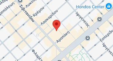Location of business on map